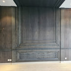 Modern Charcoal Paneling