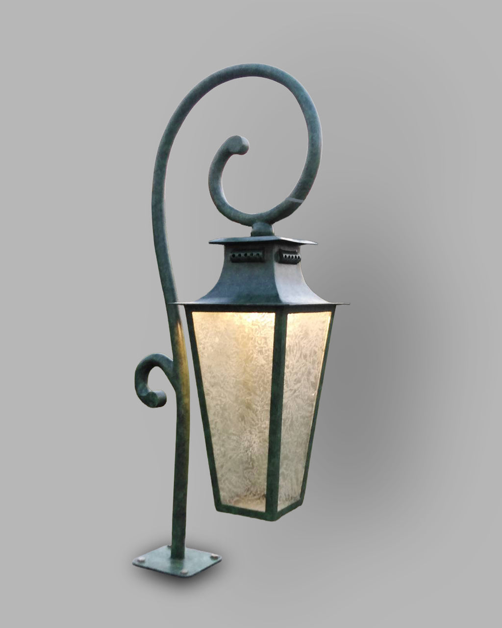 Scroll Lantern Modern Outdoor Light