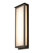 Framed Pillar Modern Outdoor Light