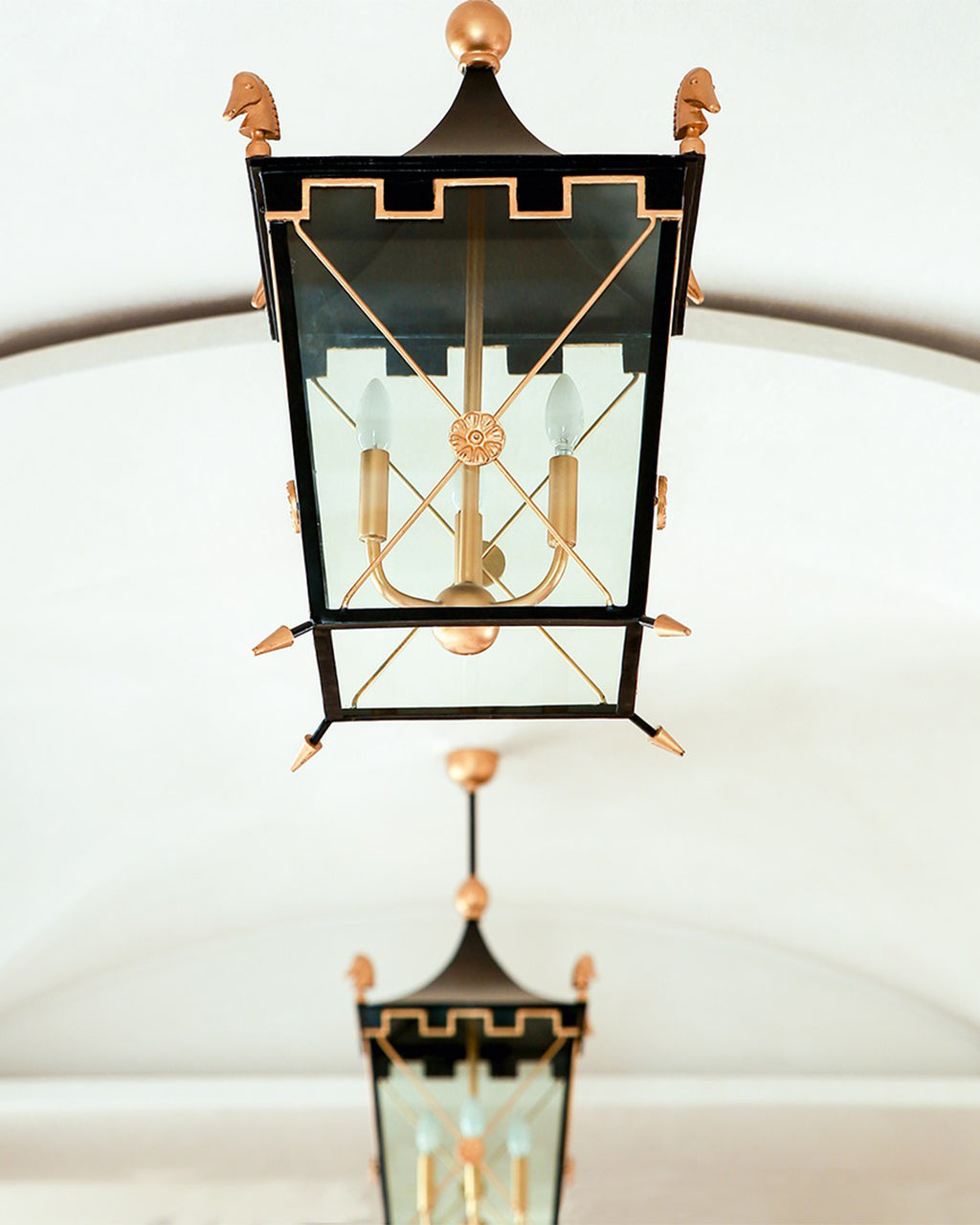 Equestrian Guard Modern Outdoor Light