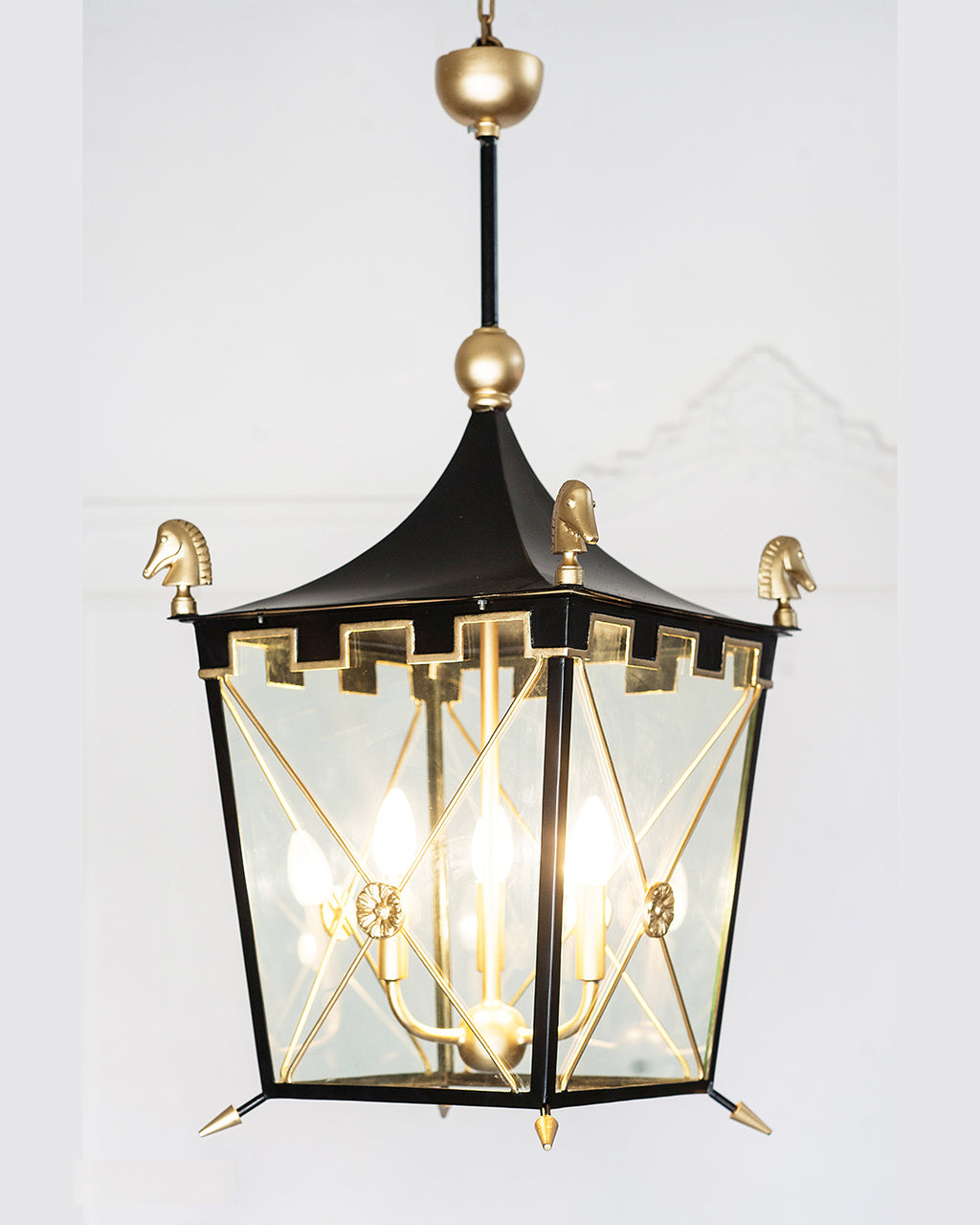 Equestrian Guard Modern Outdoor Light