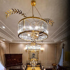 Palm Leaf Chandelier
