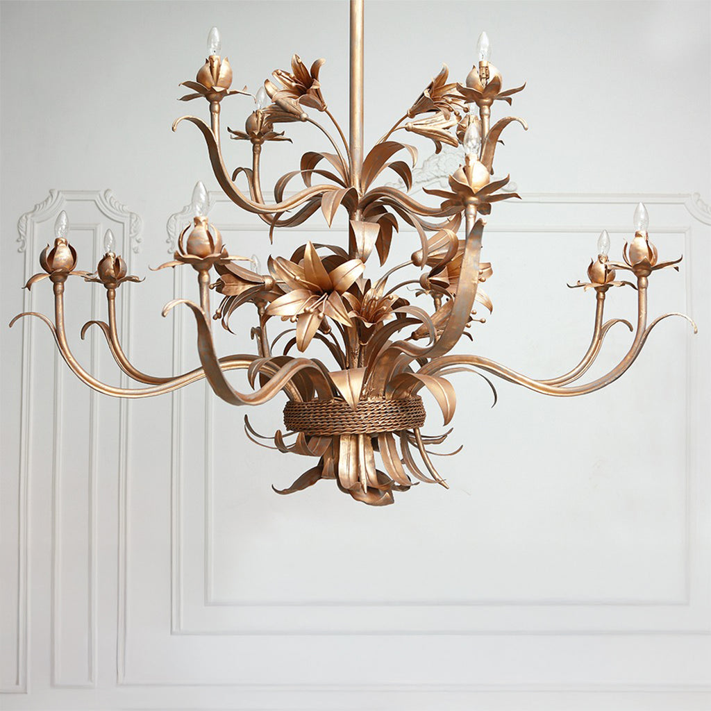 Ornate Blossom Chandelier