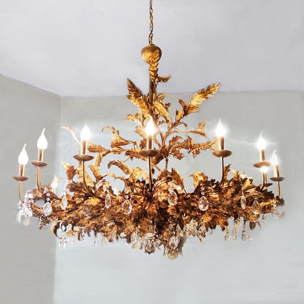 Gilded Grove Chandelier