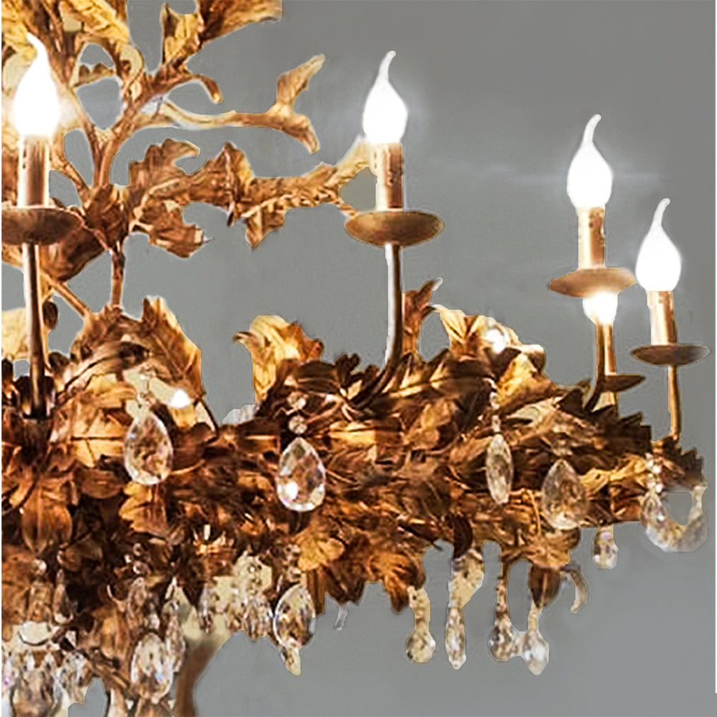 Gilded Grove Chandelier