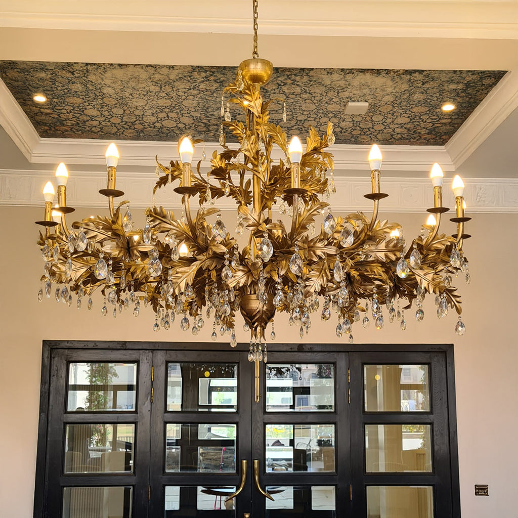 Gilded Grove Chandelier