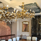Gilded Grove Chandelier