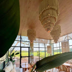 Boho Fringe Chandelier