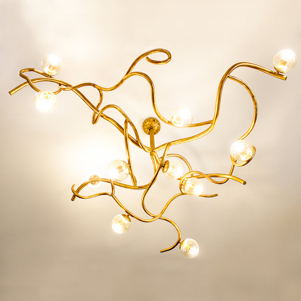 Organic Orb Chandelier